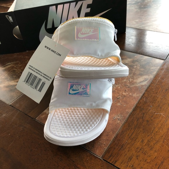 Nike Benassi JDI Fanny Pack Slides - Picture 2 of 8